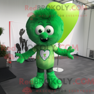 Personaje mascota de globos...