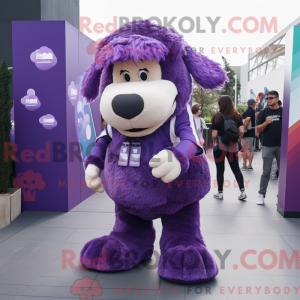 Mascottefiguur van een...