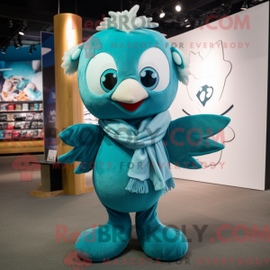 Postava maskota Teal Cupida...