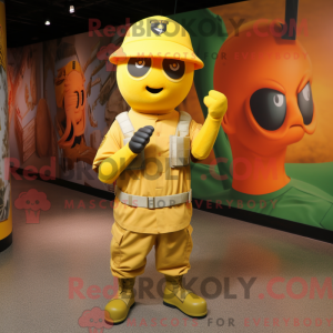 Personnage mascotte d un...
