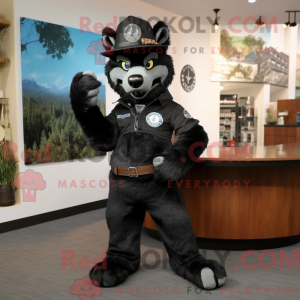 Mascot karakter van een...