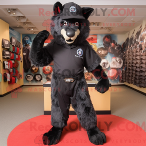 Mascot karakter van een...
