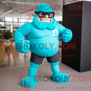 Mascot character of a...