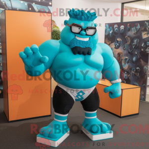 Mascot character of a...