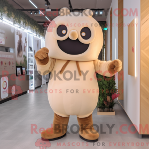 Mascottekarakter van een...