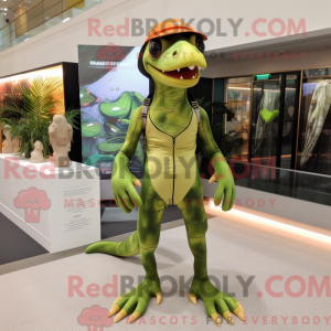 Mascottekarakter van een...