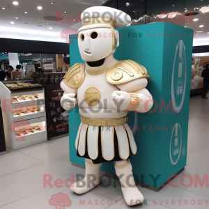 Maskotfigur af en...