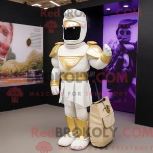 Maskotfigur af en...