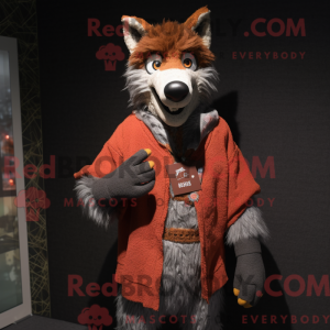 Maskotfigur av en Rust Say...