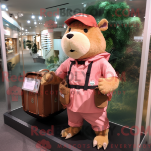 Mascot karakter van een...