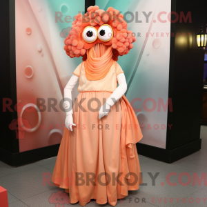 Maskotfigur af en...
