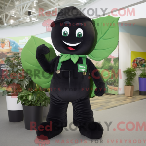 Mascot character of a Black...