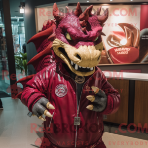 Mascot karakter van een...
