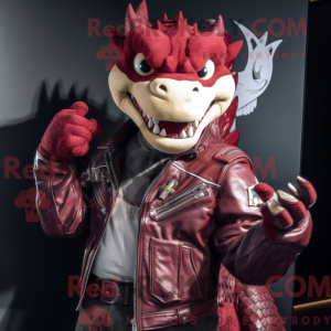 Mascot character of a...