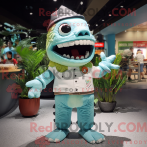 Personnage mascotte d un...