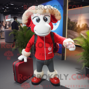 Mascot karakter van een...