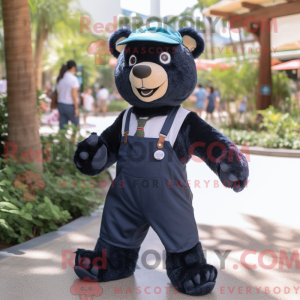 Mascot character of a Navy...