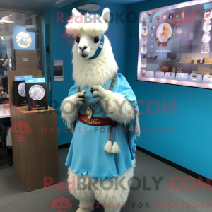 Mascot karakter van een...