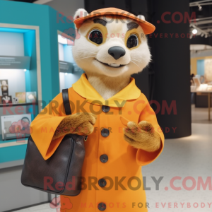Mascot karakter van een...