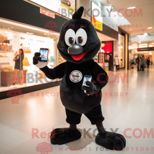 Mascot character of a Black...