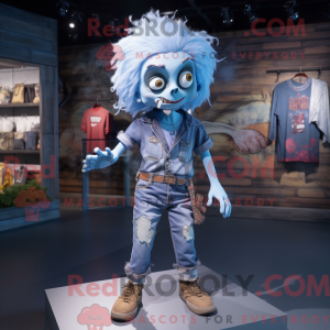 Maskot postava zombie...