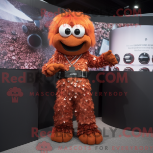 Mascottefiguur van een...