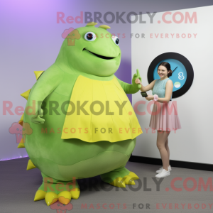 Mascottekarakter van een...