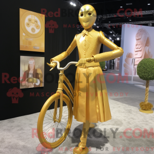 Mascot character of a Gold...