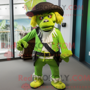 Mascot karakter van een...