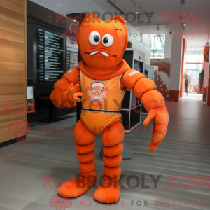 Mascot character of a...