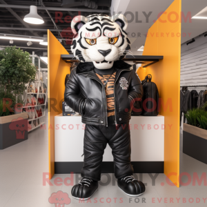 Maskottchen eines schwarzen...