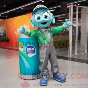 Mascot character of a Soda...