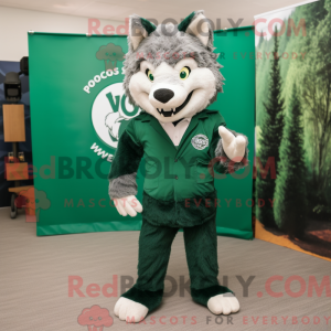 Mascot karakter van een...