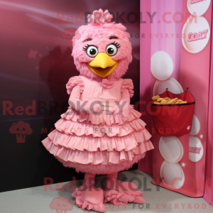 Mascot karakter van een...