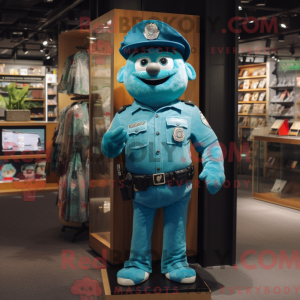 Mascottefiguur van een...