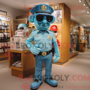 Mascottefiguur van een...