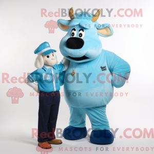 Mascot karakter van een...