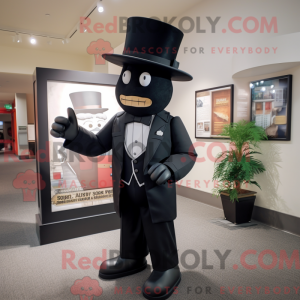 Mascot character of a Black...