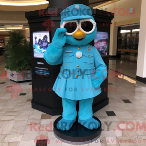 Mascottefiguur van een...
