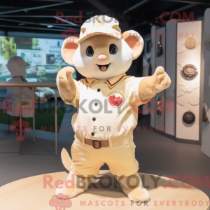 Maskot-karakter av en...