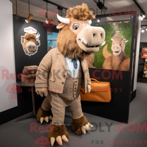 Personnage mascotte d un...