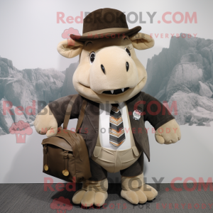 Personnage mascotte d un...