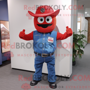 Personnage mascotte d un...