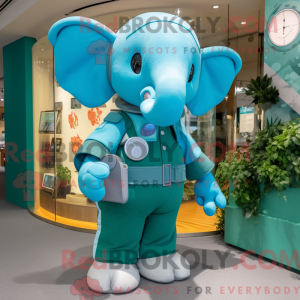 Mascottekarakter van een...