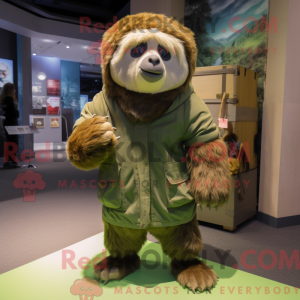 Mascottekarakter van een...