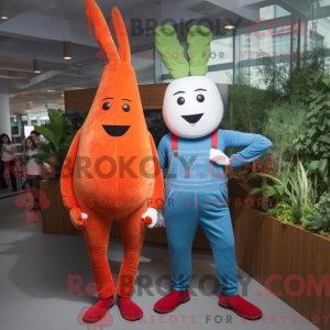Mascot karakter van een...