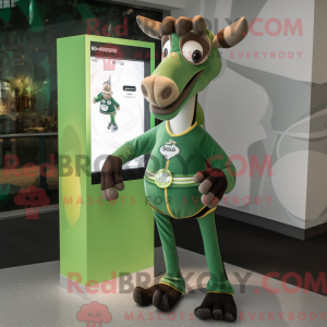 Personnage mascotte d Okapi...