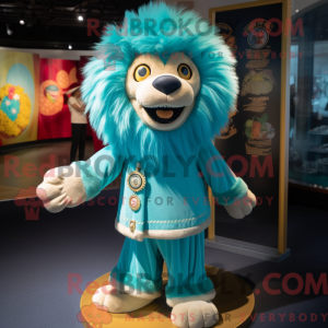 Mascot character of a...