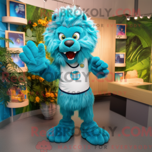 Personnage mascotte d un...
