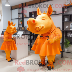 Mascot character of a...